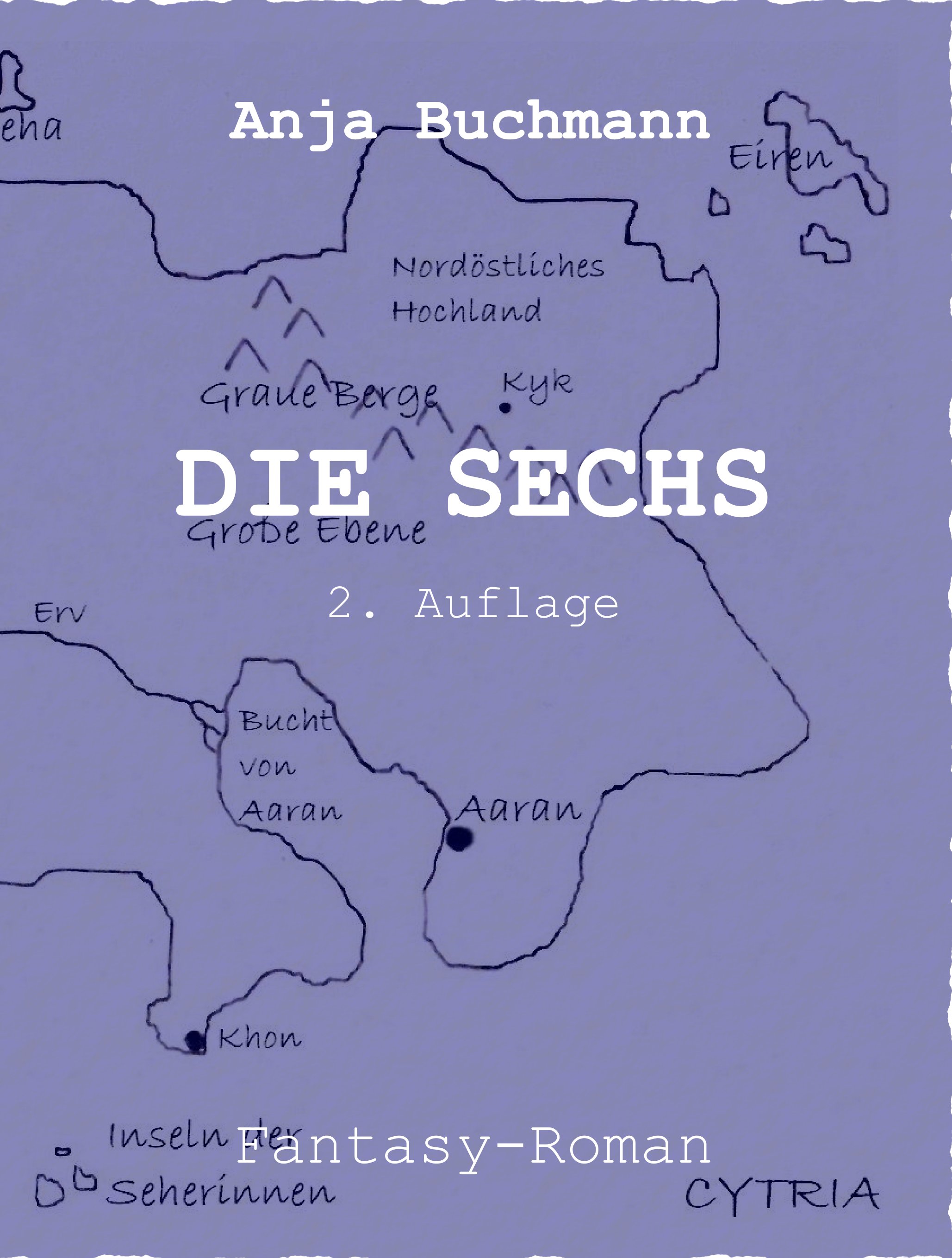 Die Sechs, Cover, Roman, Genre: Fantasy